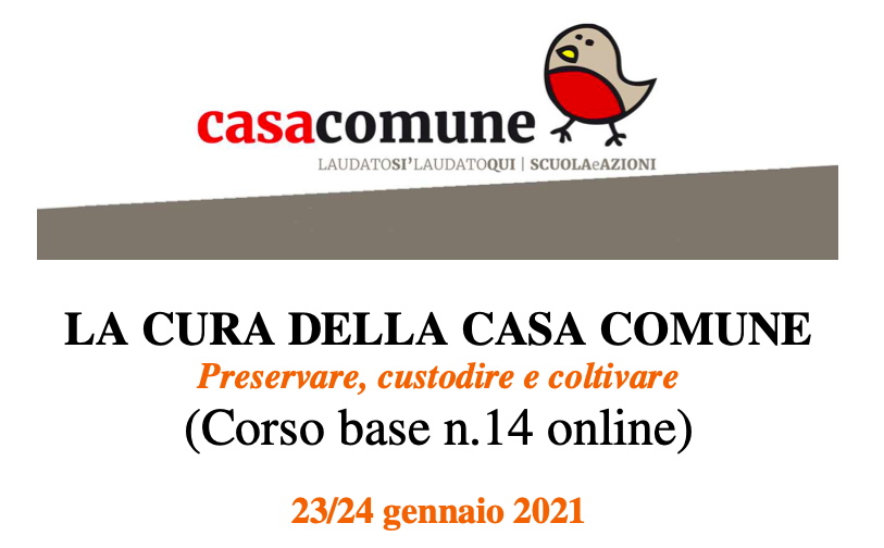 La cura della Casa Comune. Preservare, custodire, coltivare